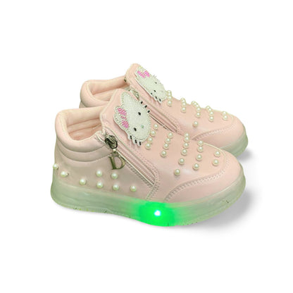 led light kitty shoes